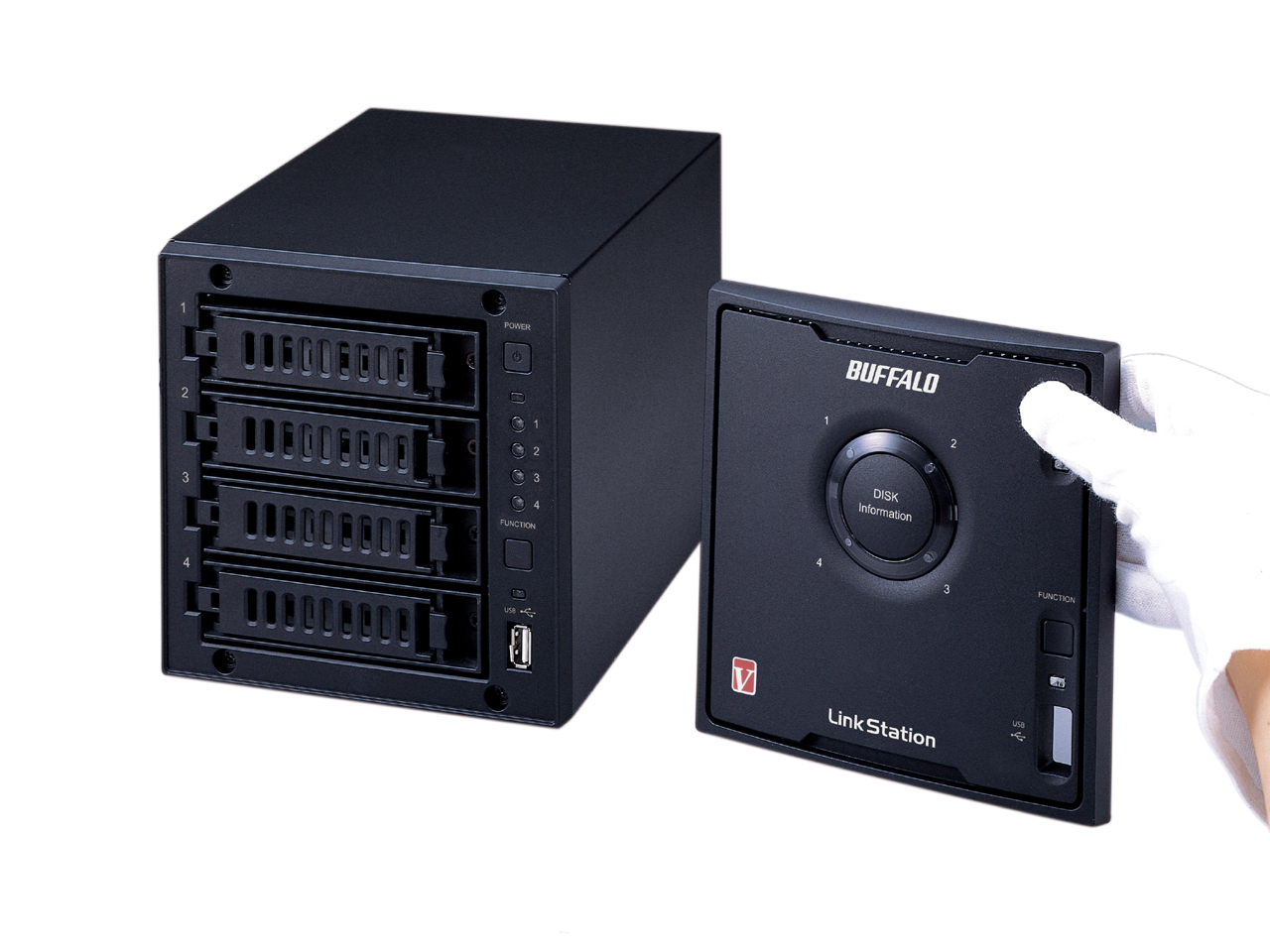 LinkStation™ Quad High Performance Quad-drives Network Storage forhome - office_nas - quad_drive BUFFALO GLOBAL