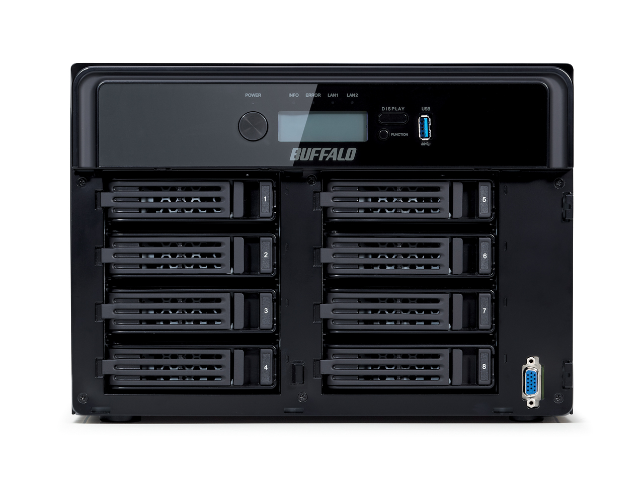 Alabama romantisk Bliv overrasket Business Class Eight-Bay NAS Device TS5800DN forbusiness - business_nas -  ts5000 | BUFFALO GLOBAL