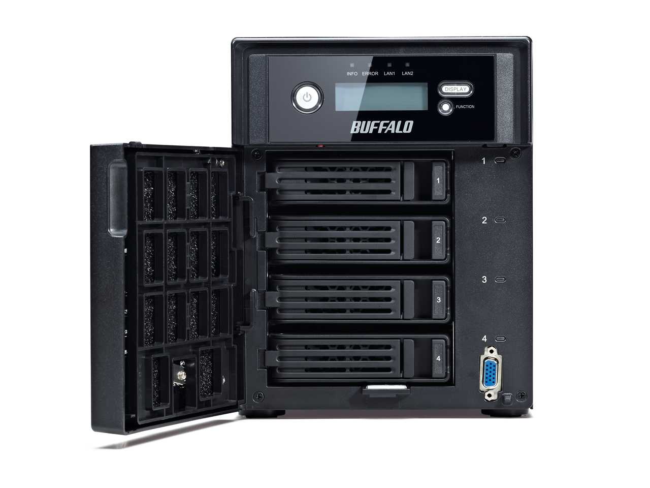 Buffalo TeraStation™ WSS 5000 4 Bay with Windows® Storage Server forbusiness - business_nas tswss | GLOBAL