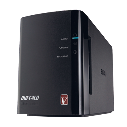 LinkStation™ 421DE Performance Double-drives RAID Network forhome - - double_drive BUFFALO GLOBAL