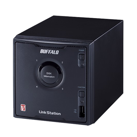 LinkStation™ Quad High Performance Quad-drives Network Storage forhome - office_nas - quad_drive BUFFALO GLOBAL