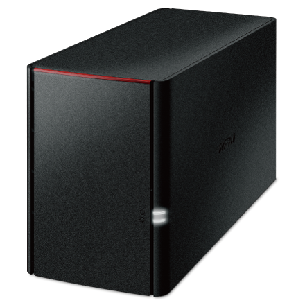 LinkStation™ Pro Duo高性能双盘位RAID网络存储设备 forhome