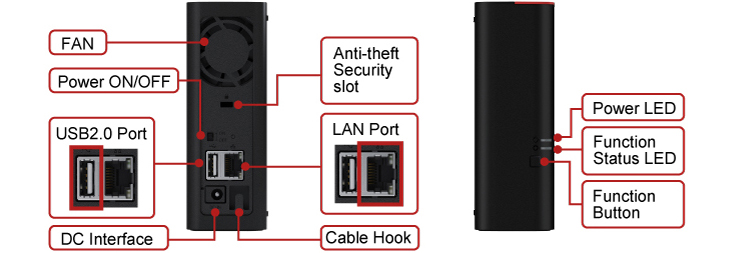 LinkStation™410D High Performance Single-drive Network forhome - office_nas - single_drive BUFFALO GLOBAL