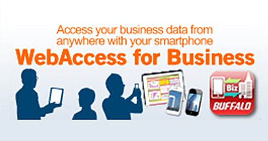 Access your business data from anywhere with your smartphone, WebAccess for Business